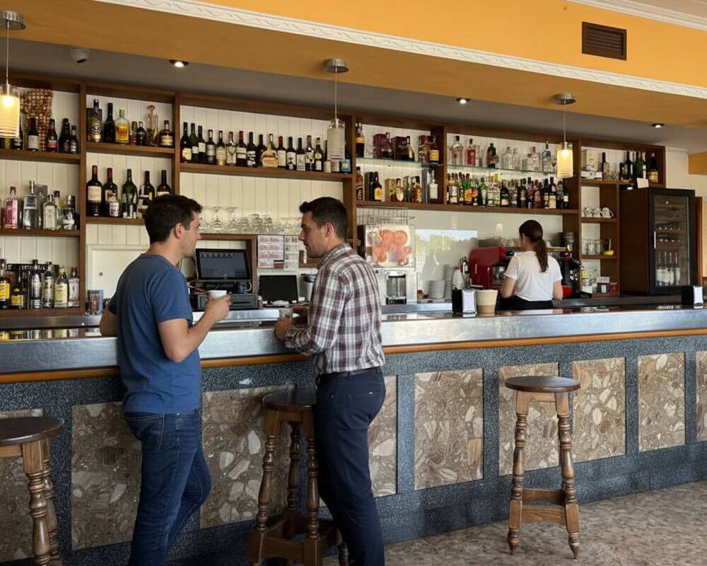 Barra y Servicio de Cafetería - Hostal O Cristo Vilalba
