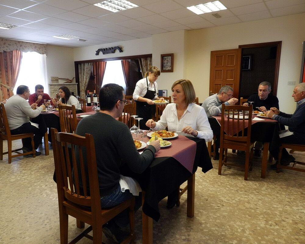 Salón Comedor del Restaurante - Cocina Casera Gallega