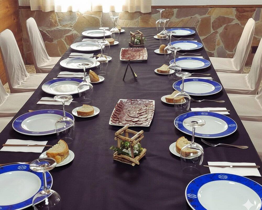 Mesa de Banquete y Celebraciones - Restaurante O Cristo Vilalba