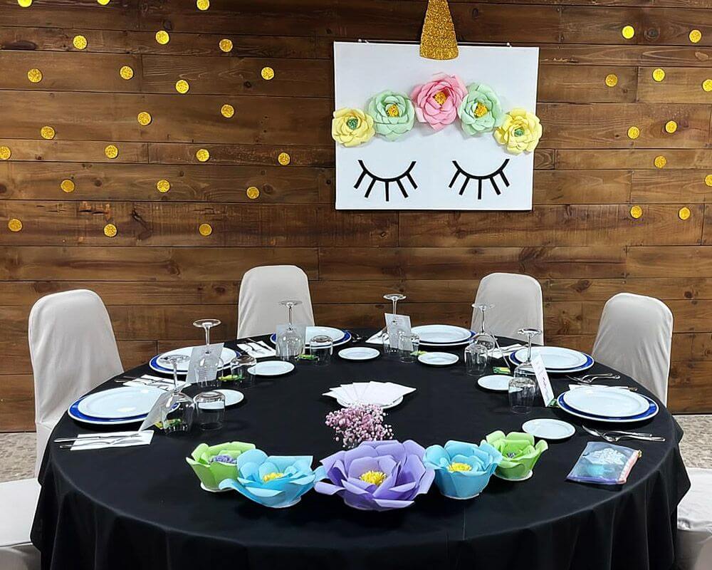 Decoración de Mesa Temática para Eventos Infantiles - Hostal O Cristo
