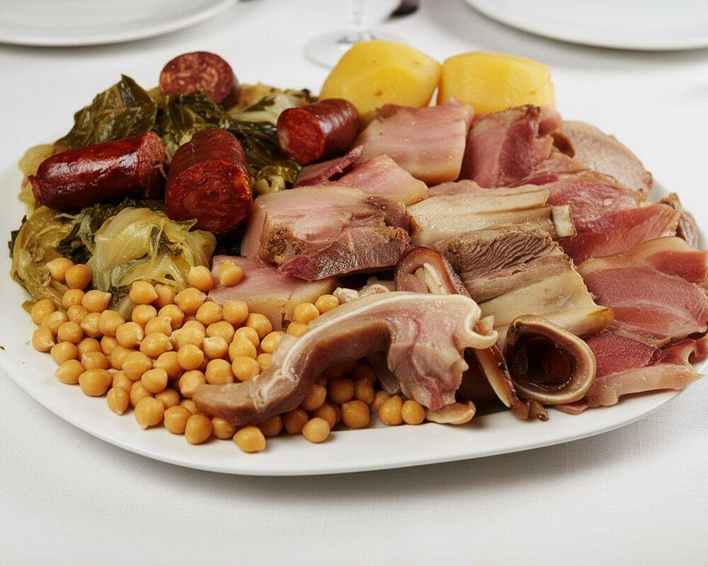 Cocido Gallego Tradicional - Restaurante Hostal O Cristo