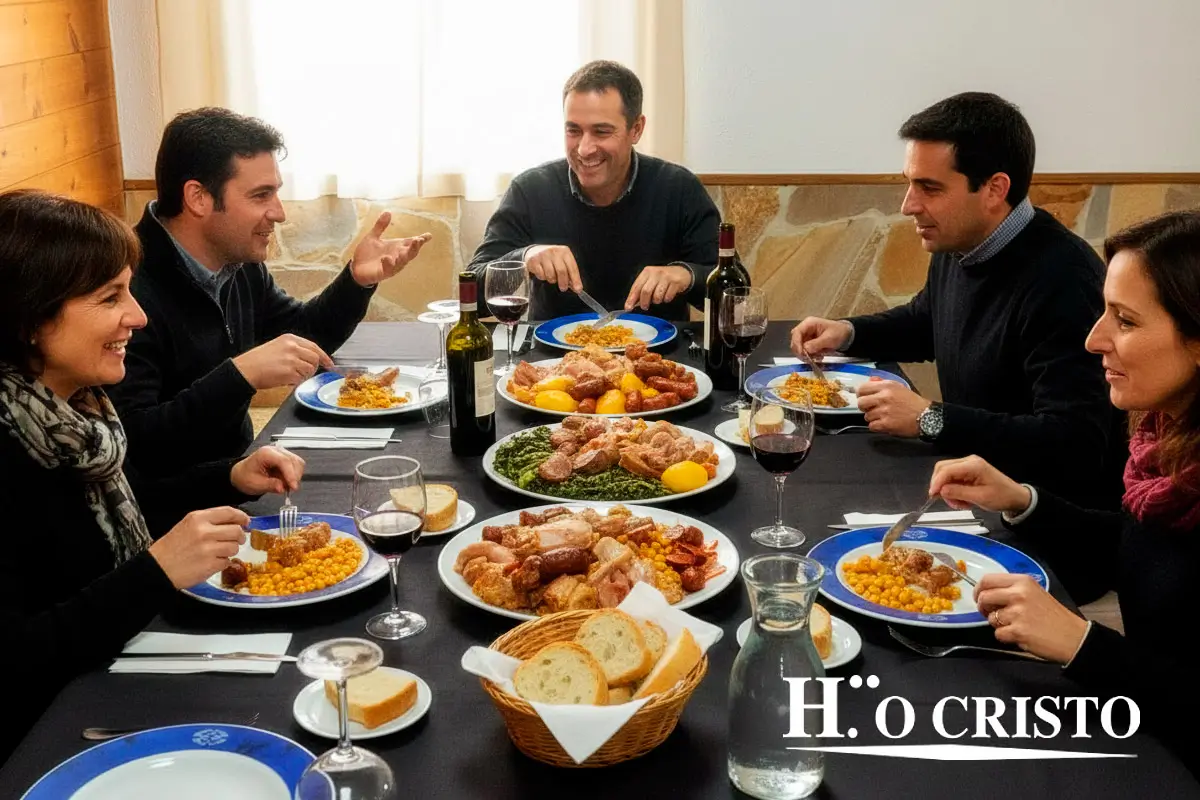 Comidas y cenas de familiares y de amgios