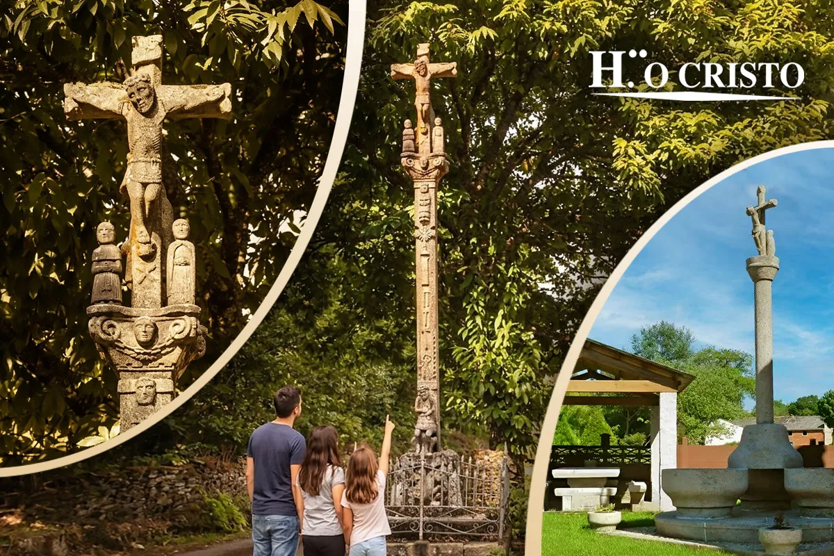 Misterios y arte en piedra: Cruceiro de Lanzán